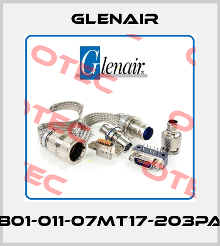 801-011-07MT17-203PA Glenair