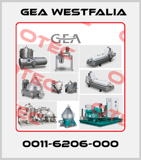 0011-6206-000 Gea Westfalia