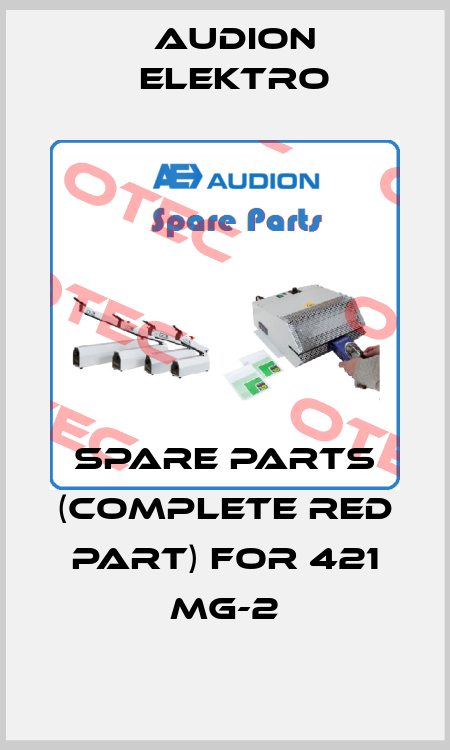 Spare parts (complete red part) for 421 MG-2 Audion Elektro
