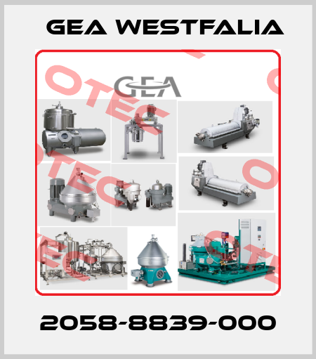 2058-8839-000 Gea Westfalia