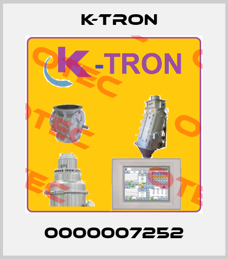 0000007252 K-tron