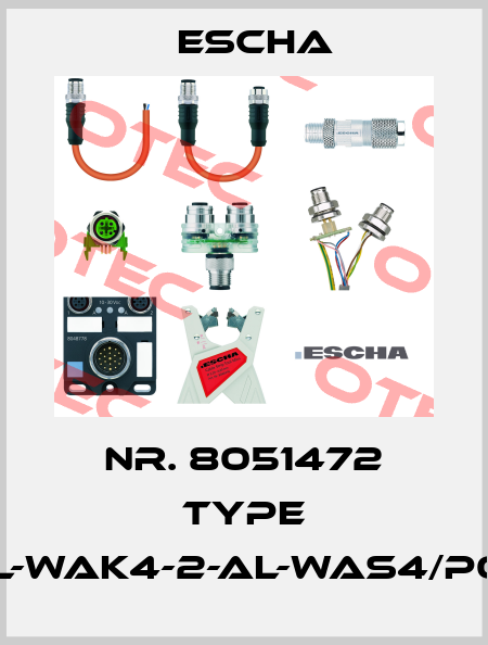 Nr. 8051472 Type AL-WAK4-2-AL-WAS4/P00 Escha