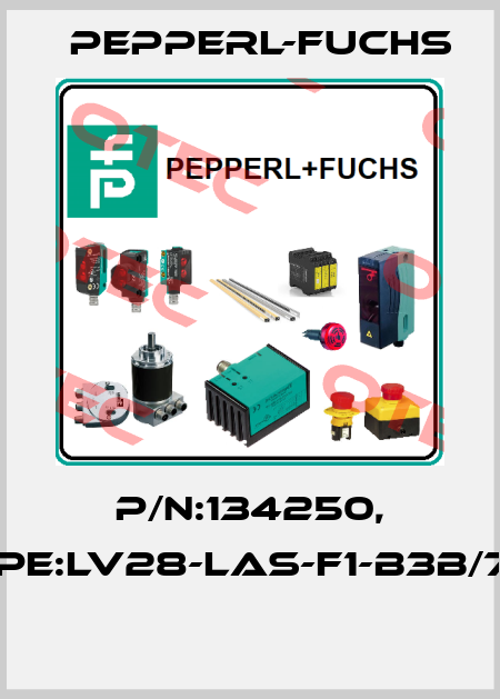 P/N:134250, Type:LV28-LAS-F1-B3B/73c  Pepperl-Fuchs