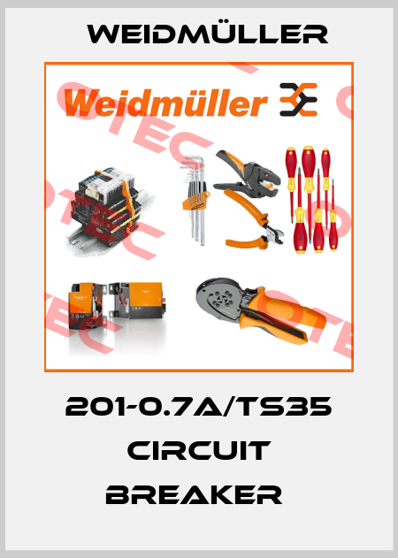 201-0.7A/TS35 CIRCUIT BREAKER  Weidmüller