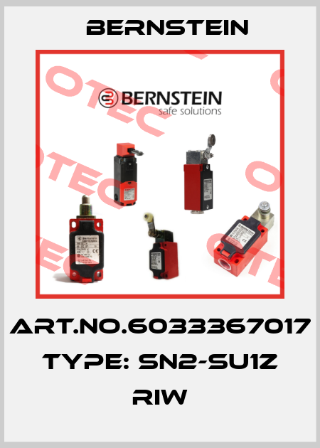 Art.No.6033367017 Type: SN2-SU1Z RIW Bernstein