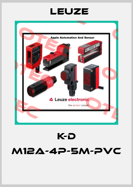 K-D M12A-4P-5m-PVC  Leuze