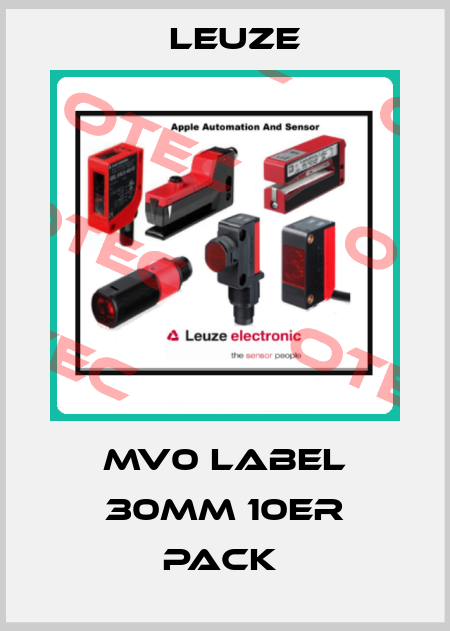 MV0 Label 30mm 10er Pack  Leuze