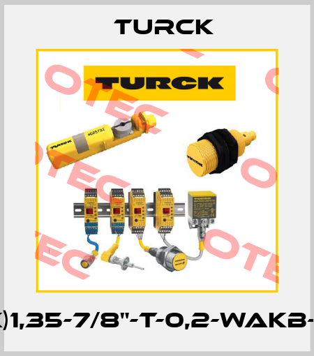 RSM50-(4x)1,35-7/8"-T-0,2-WAKB-0,2-RKM50 Turck
