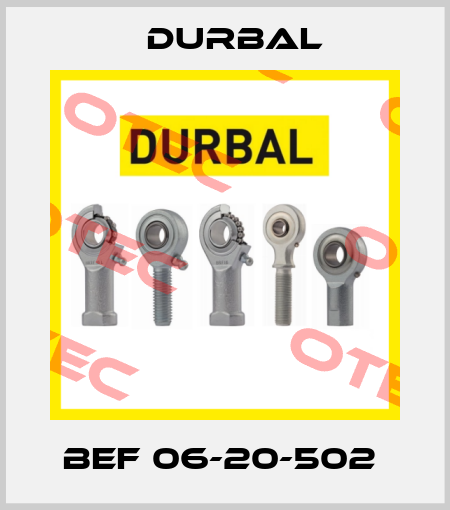 BEF 06-20-502  Durbal