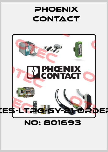 CES-LTPG-GY-21-ORDER NO: 801693  Phoenix Contact