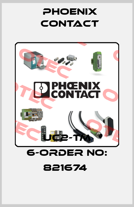 UC2-TM 6-ORDER NO: 821674  Phoenix Contact