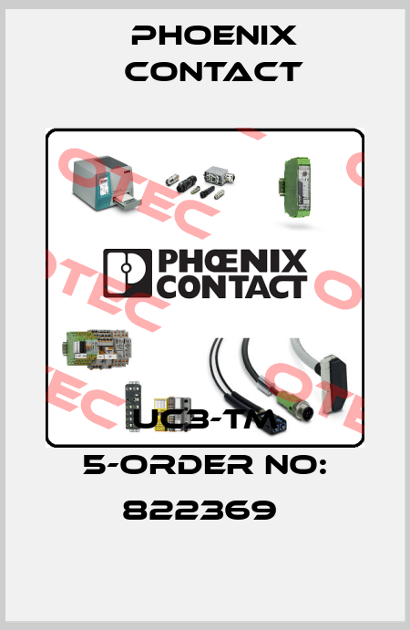 UC3-TM 5-ORDER NO: 822369  Phoenix Contact
