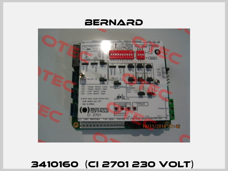 3410160  (CI 2701 230 VOLT)  Bernard