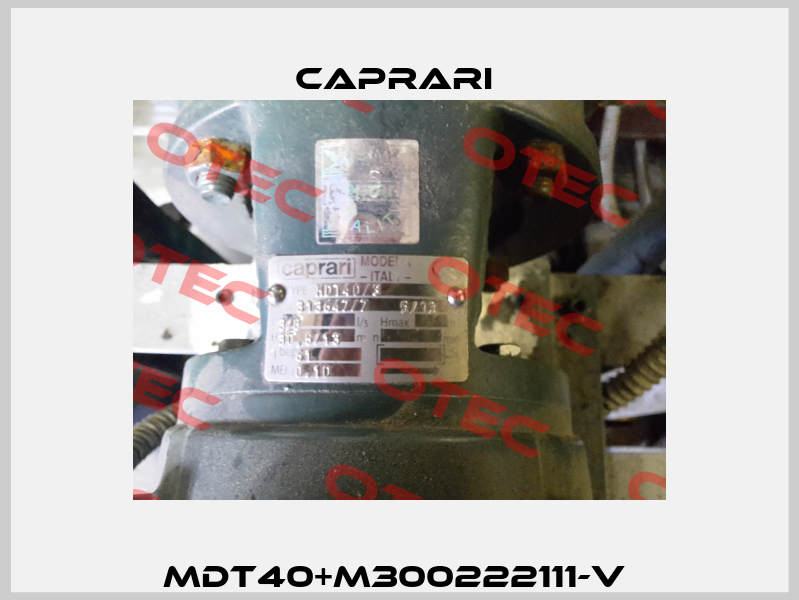 MDT40+M300222111-V  CAPRARI 