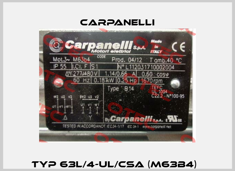 Typ 63L/4-UL/CSA (M63b4)   Carpanelli