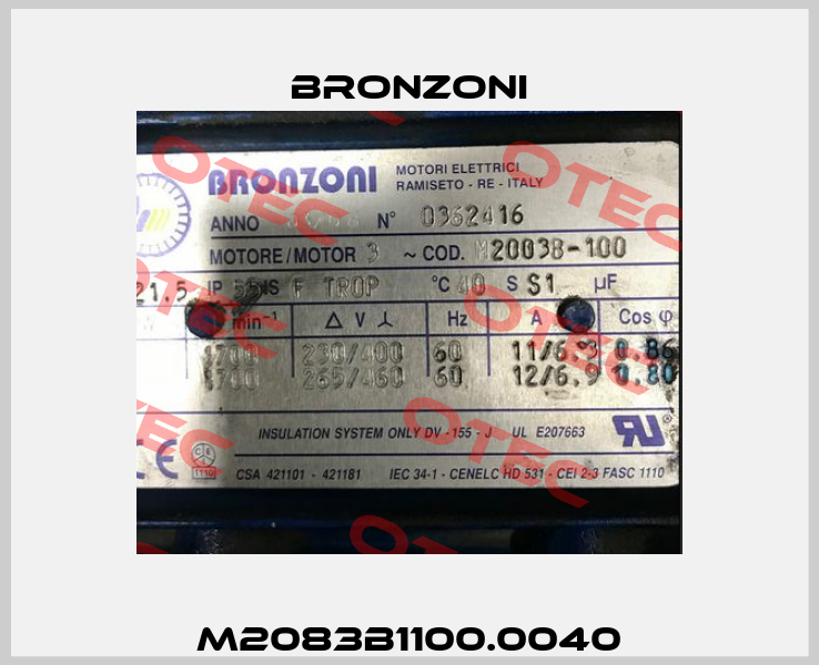 M2083B1100.0040 Bronzoni