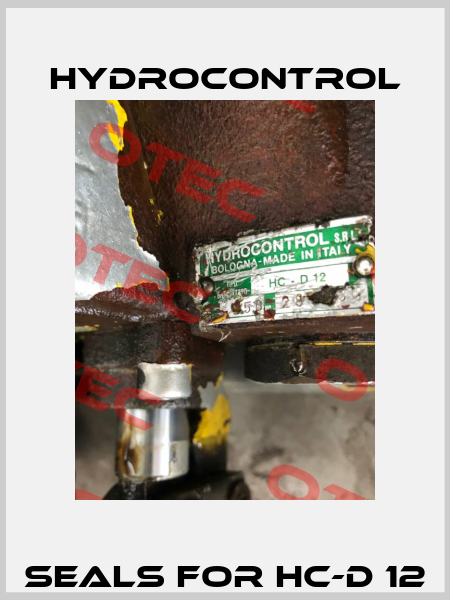 seals for HC-D 12 Hydrocontrol
