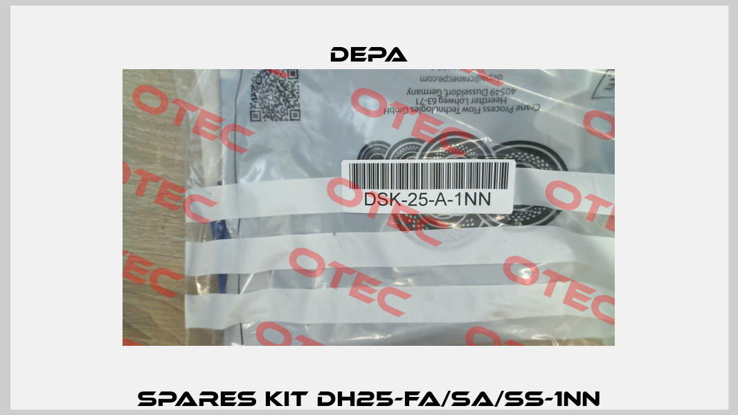 Spares Kit DH25-FA/SA/SS-1NN Depa