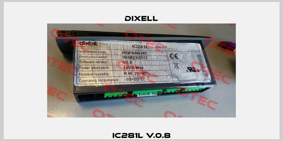 IC281L V.0.8 Dixell