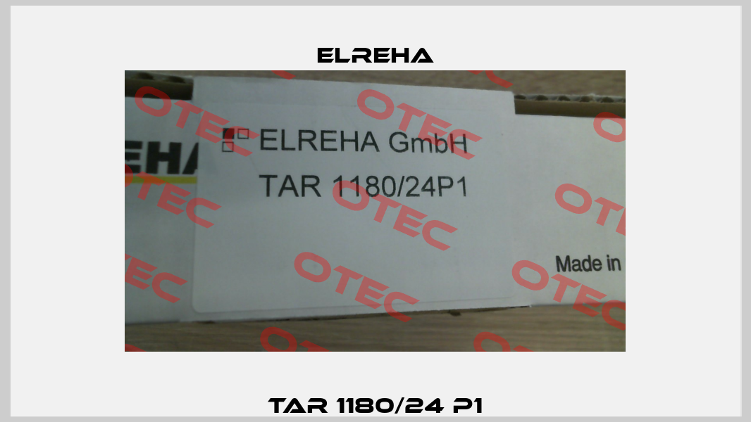TAR 1180/24 P1 Elreha