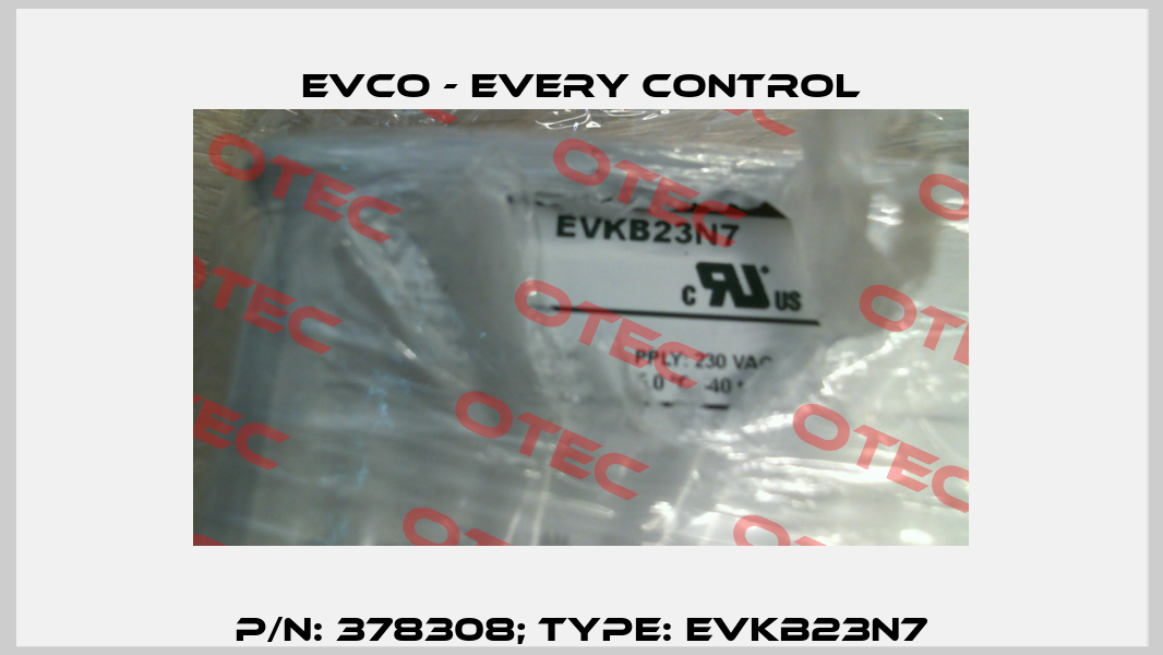 p/n: 378308; Type: EVKB23N7 EVCO - Every Control