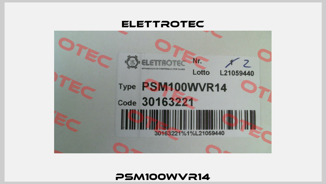 PSM100WVR14 Elettrotec