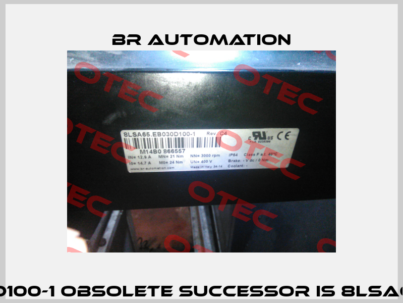 8LSA65.EB030D100-1 obsolete successor is 8LSA65.EB030D100-3 Br Automation
