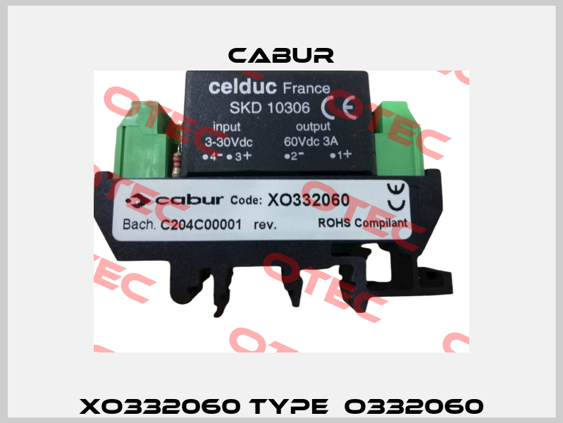 XO332060 Type  O332060 Cabur