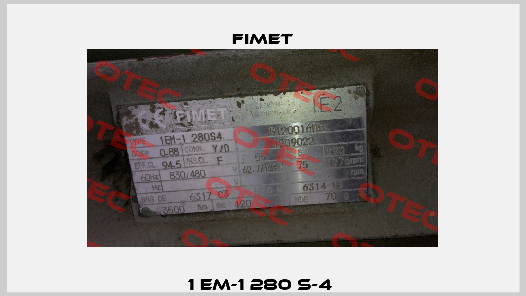 1 EM-1 280 S-4  Fimet