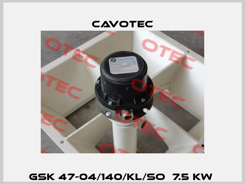 GSK 47-04/140/KL/So  7.5 Kw  Cavotec