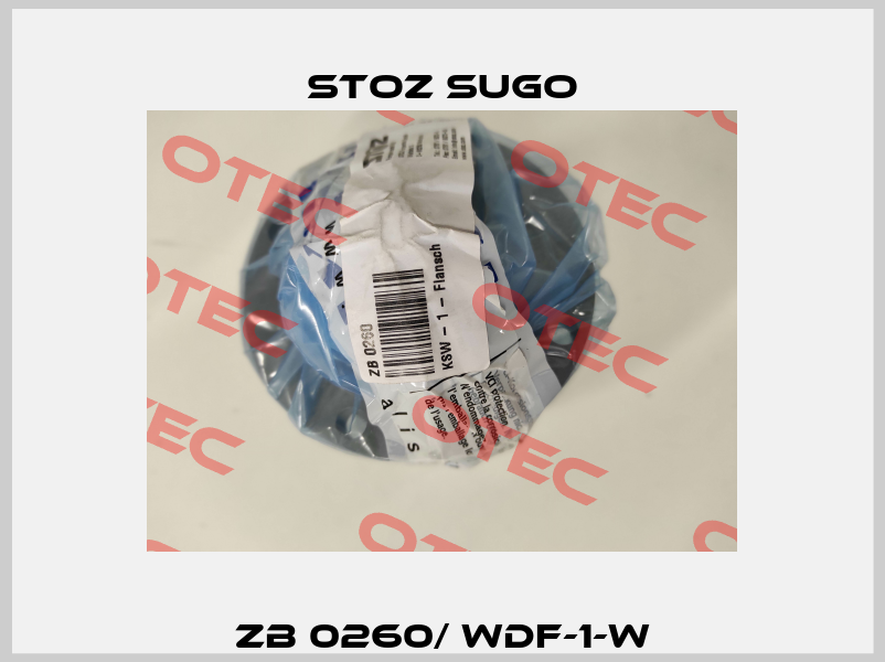 ZB 0260/ WDF-1-W Stoz Sugo