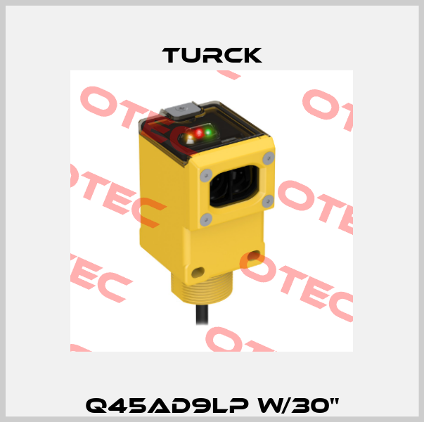 Q45AD9LP W/30" Turck