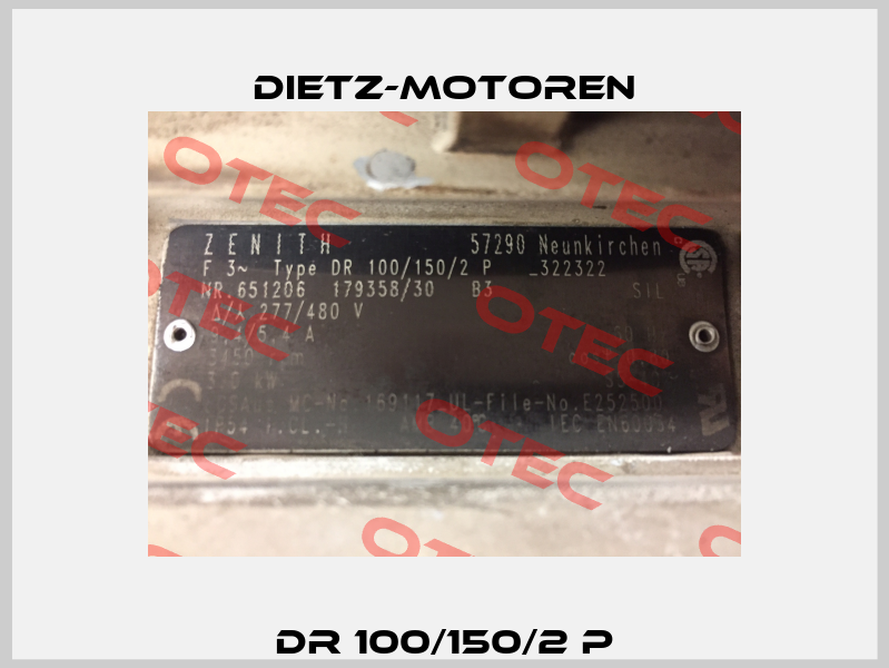 DR 100/150/2 P Dietz-Motoren
